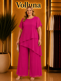 Zweiteiler-Set | Plus Size | Rose