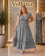 Figurbetontes Midi-Kleid | Plus Size