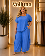 Leichtes Sommer Zweiteiler-Set | Plus Size