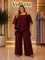 Zweiteiler Layered-Set | Plus Size
