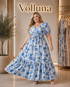 Figurbetontes Midi-Kleid | Plus Size